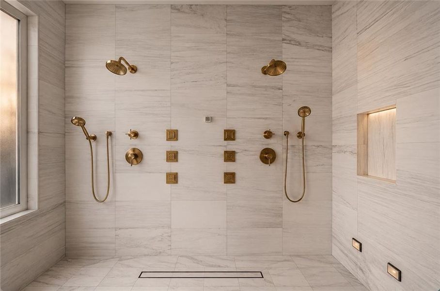 Close-up of interior finishes inside a home in , Atlanta (Image 9).