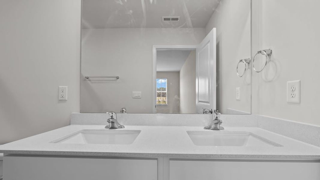 Close-up of interior finishes inside a home in The Townes at Ridgewood Farms, Winterville (Image 13).