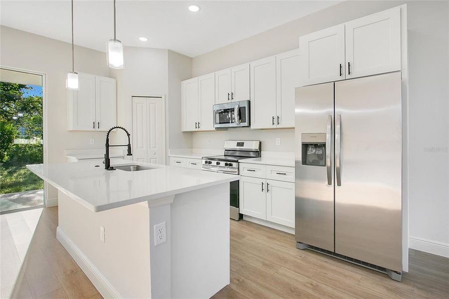 Furnished interior view inside a new home in , Ocala (Image 4).