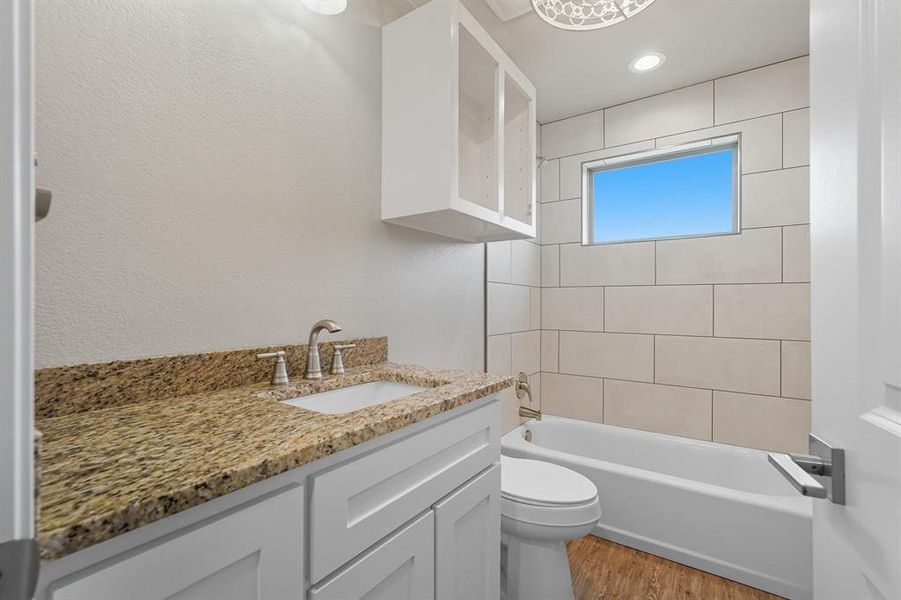 Furnished interior view inside a new home in , Hawley (Image 5).