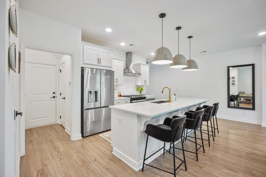 Furnished interior view inside a new home in , Kennesaw (Image 11).