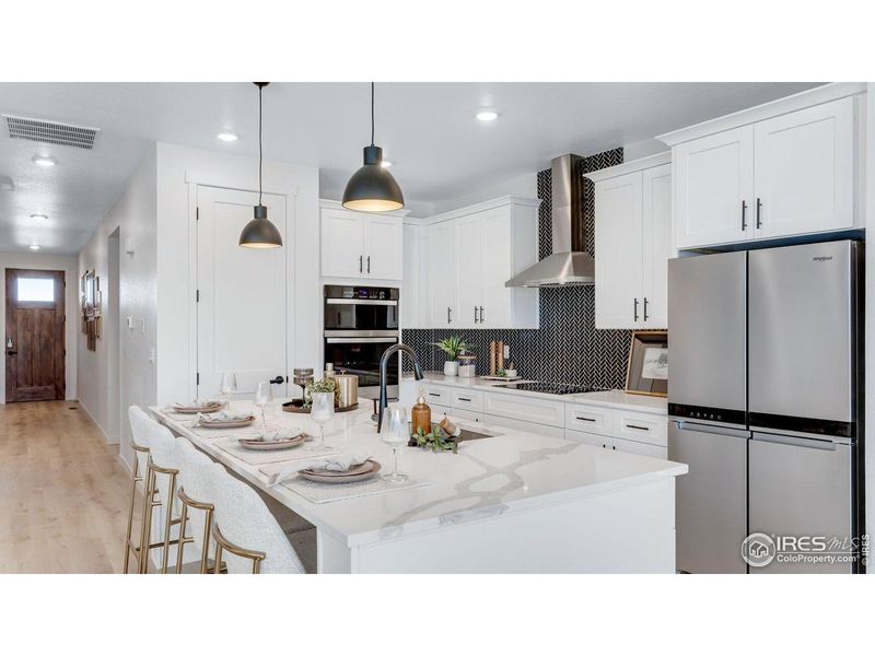 Furnished interior view inside a new home in Trevenna, Windsor (Image 8).