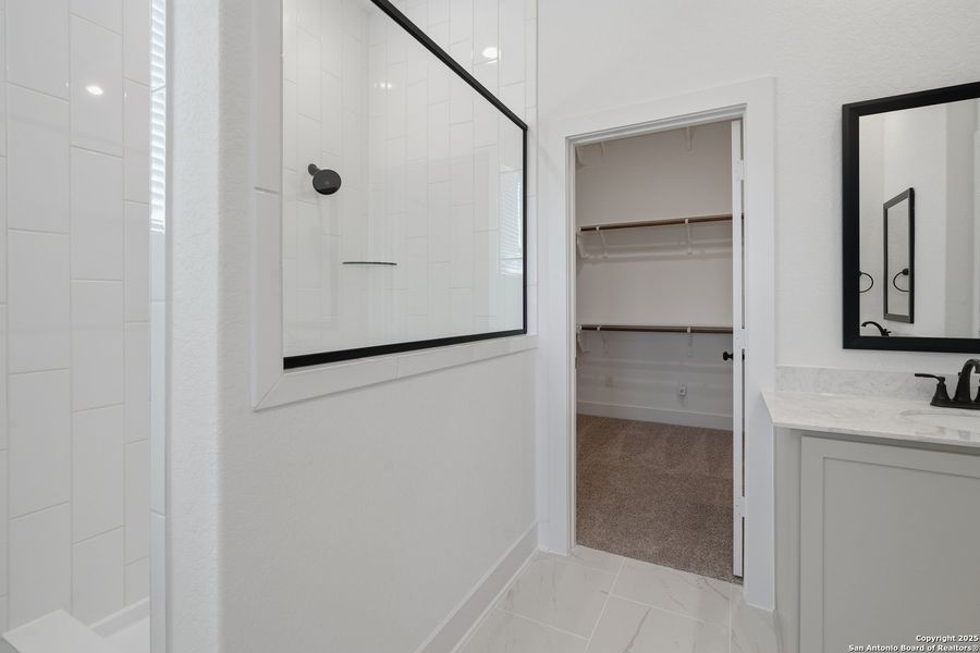 Furnished interior view inside a new home in Stillwater Ranch, San Antonio (Image 14). Furnished interior view inside a new home in Stillwater Ranch, San Antonio (Image 14).