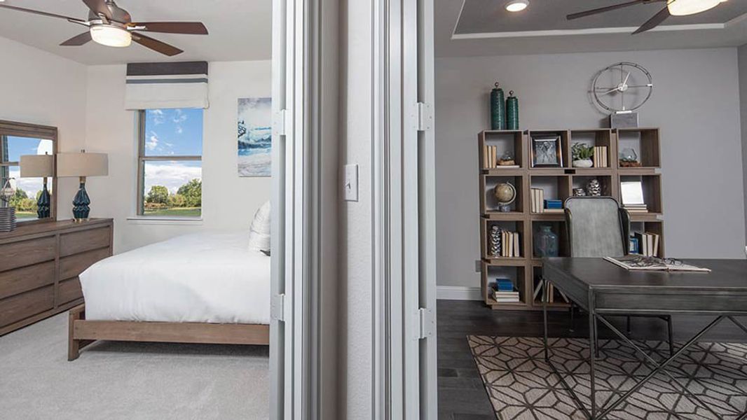 Representative furnished interior of a home built from the Amethyst by Taylor Morrison in Cross Creek Meadows 60s, Celina (Image 32).