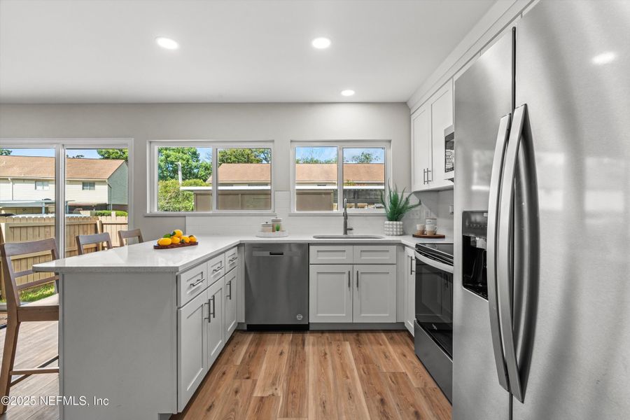 Furnished interior view inside a new home in , Jacksonville (Image 9).