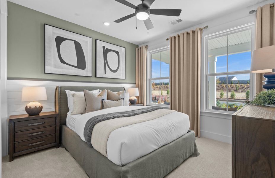 Representative furnished interior of a home built from the Mystique by Del Webb in Del Webb Southern Oaks, Newnan (Image 7).