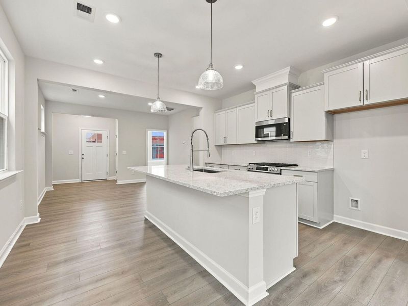 Furnished interior view inside a new home in Forestville Yard, Knightdale (Image 10).