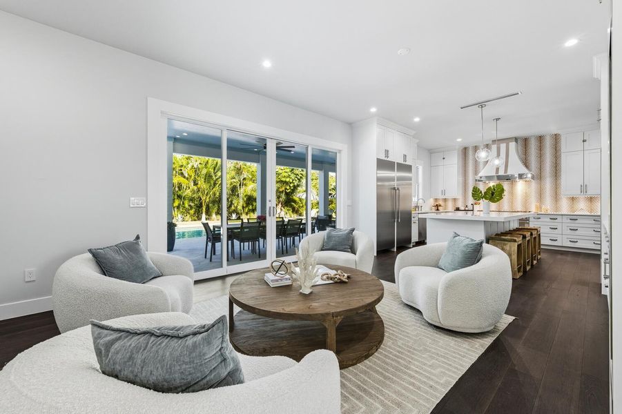 Furnished interior view inside a new home in , Palm Beach Gardens (Image 23).