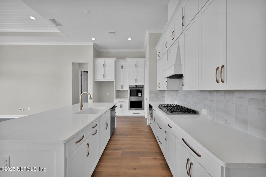 Furnished interior view inside a new home in Amelia National Country Club, Fernandina Beach (Image 11). Furnished interior view inside a new home in Amelia National Country Club, Fernandina Beach (Image 11).