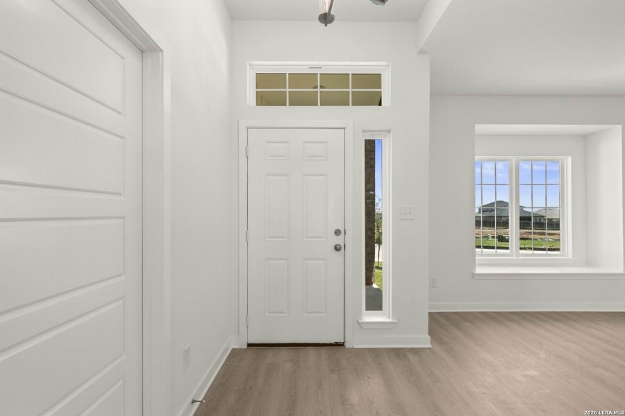 Spacious, unfurnished interior of a new home in Arroyo Ranch, Seguin (Image 26). Spacious, unfurnished interior of a new home in Arroyo Ranch, Seguin (Image 26).