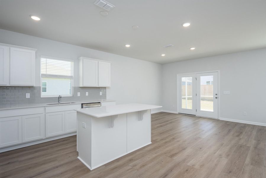 Furnished interior view inside a new home in Bradford Pointe, Summerville (Image 3). Furnished interior view inside a new home in Bradford Pointe, Summerville (Image 3).