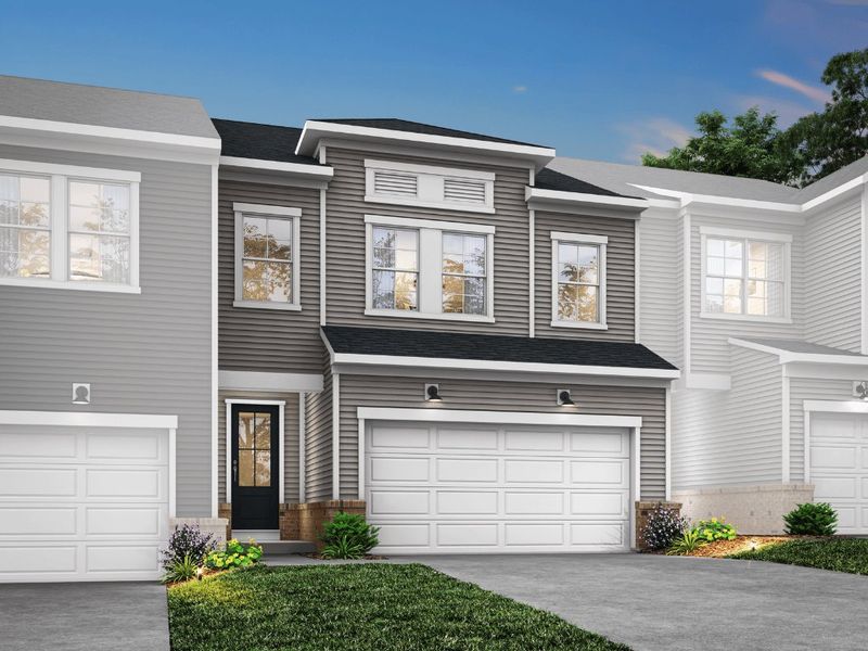 Representative exterior photo of a completed home built from the Catawba by Tri Pointe Homes in Millstone, Cramerton, NC (Image 20).