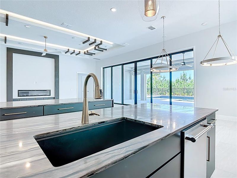 Furnished interior view inside a new home in , Kissimmee (Image 11).