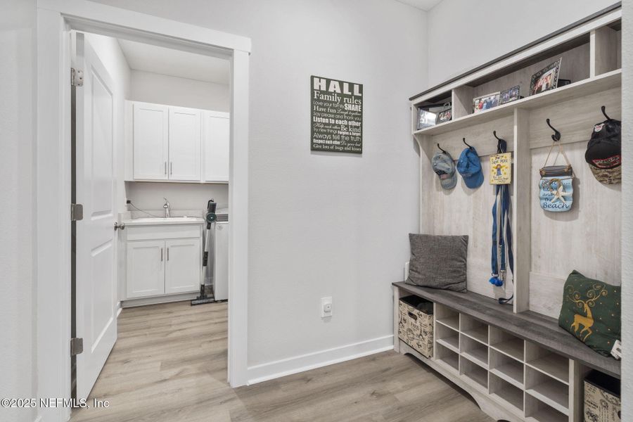 Furnished interior view inside a new home in , Jacksonville (Image 28). Furnished interior view inside a new home in , Jacksonville (Image 28).