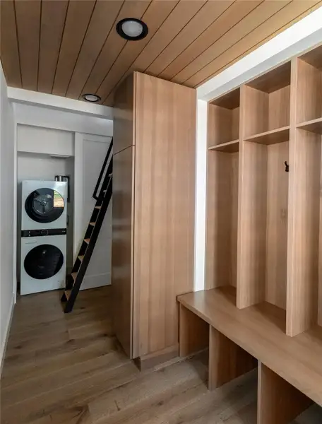 Furnished interior view inside a new home in Hye Springs Ranch, Hye (Image 7).