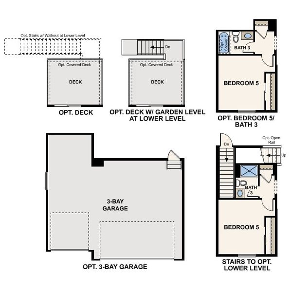 2D floor plan layout of this home in Red Barn Meadows, Mead, CO (Image 4).