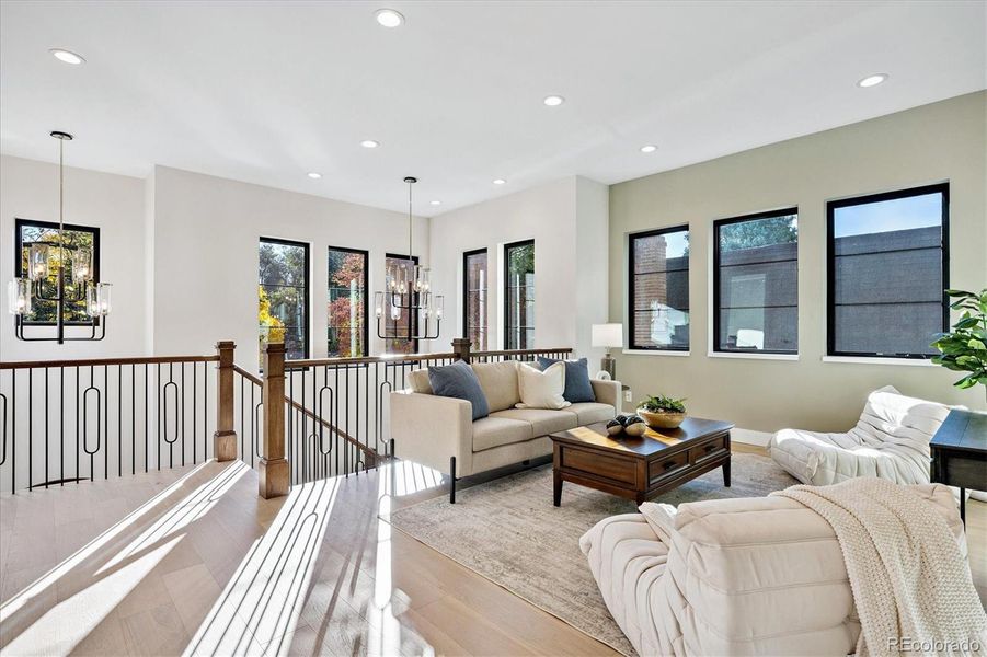 Furnished interior view inside a new home in , Denver (Image 28).