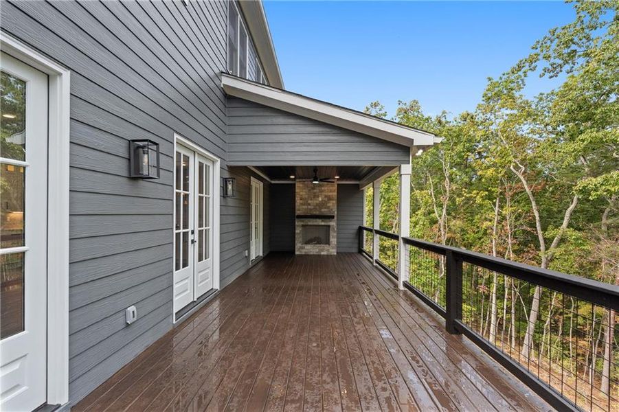 Exterior details and patio area of a home in , Ball Ground (Image 21).