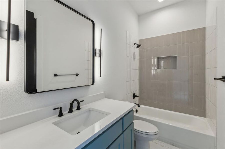 Furnished interior view inside a new home in , Midlothian (Image 10). Furnished interior view inside a new home in , Midlothian (Image 10).