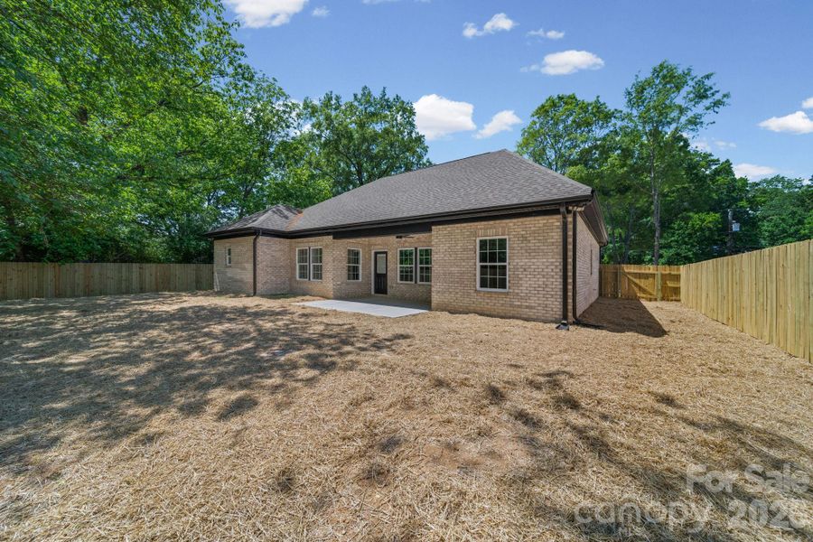 Exterior details and patio area of a home in , Matthews (Image 27).