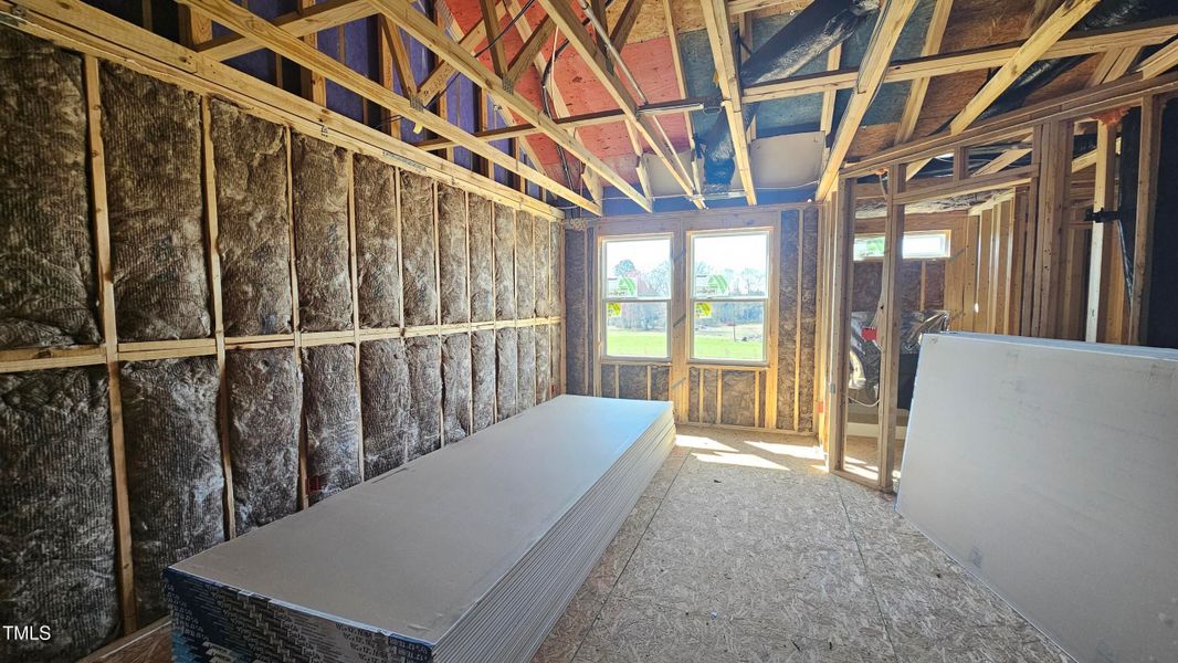 In-progress construction of a new home in Springvale, Willow Spring, NC (Image 56). In-progress construction of a new home in Springvale, Willow Spring, NC (Image 56).