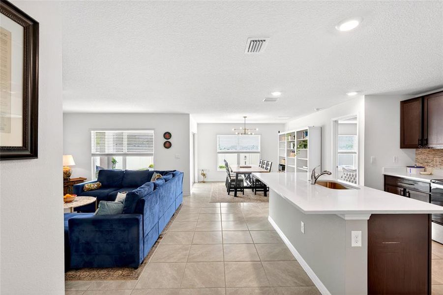 Furnished interior view inside a new home in Ocala Crossings South, Ocala (Image 26).