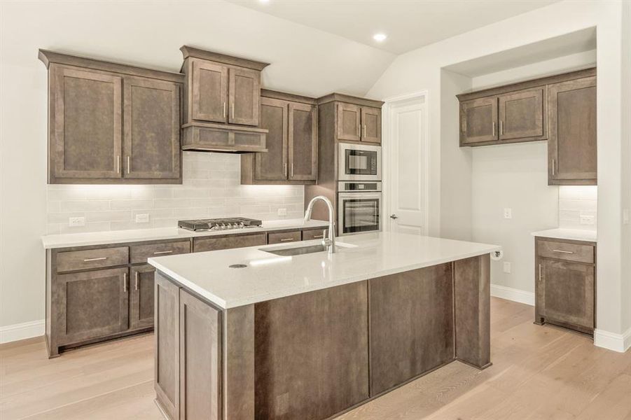 Furnished interior view inside a new home in Timberbrook 3B-4A, Justin (Image 27).