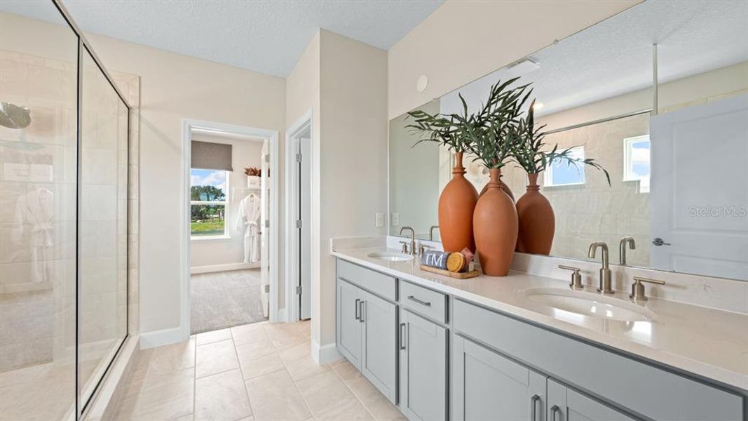 Furnished interior view inside a new home in Firethorn, Parrish (Image 17). Furnished interior view inside a new home in Firethorn, Parrish (Image 17).