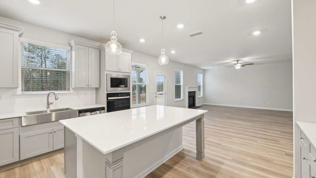 Furnished interior view inside a new home in Hamilton Lakes, Loganville (Image 12).