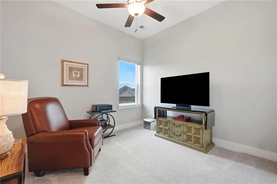 Furnished interior view inside a new home in The Retreat at Sterling on the Lake 48', Flowery Branch (Image 25).