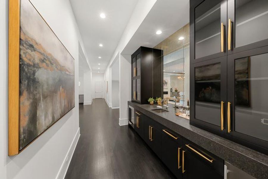Furnished interior view inside a new home in , Sandy Springs (Image 55).