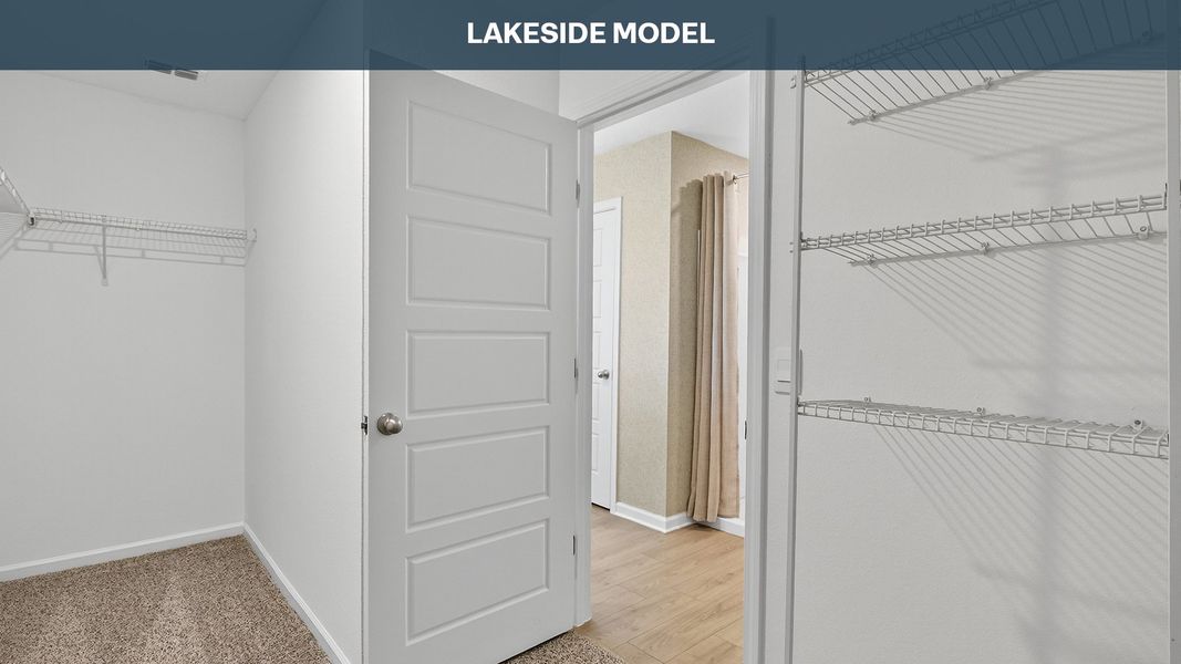 Representative unfurnished interior of a home built from the Lakeside by D.R. Horton in Canopy Oaks, Kingsland (Image 25).