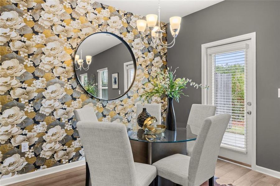 Furnished interior view inside a new home in Reeves Park, Stockbridge (Image 31).