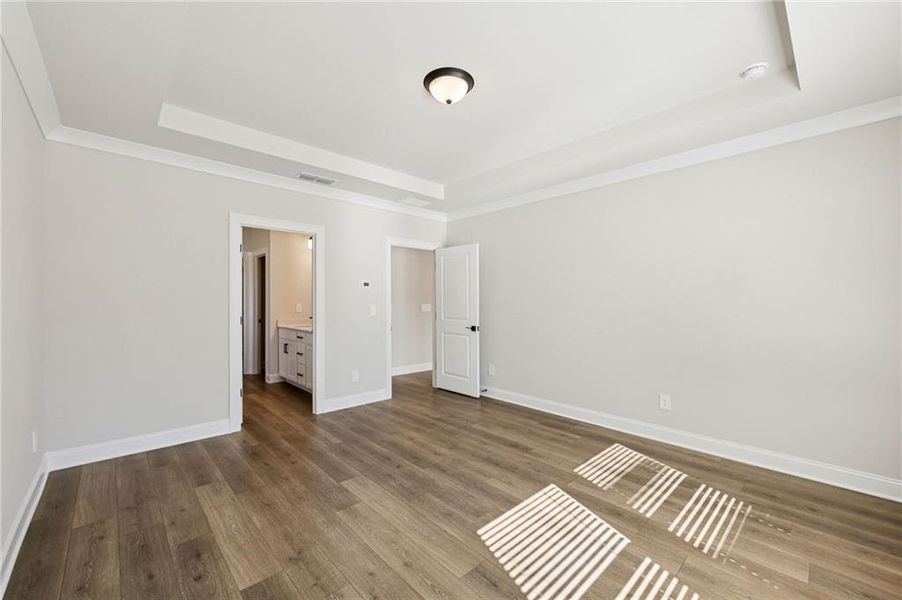 Spacious, unfurnished interior of a new home in River Pointe, Monroe (Image 30).