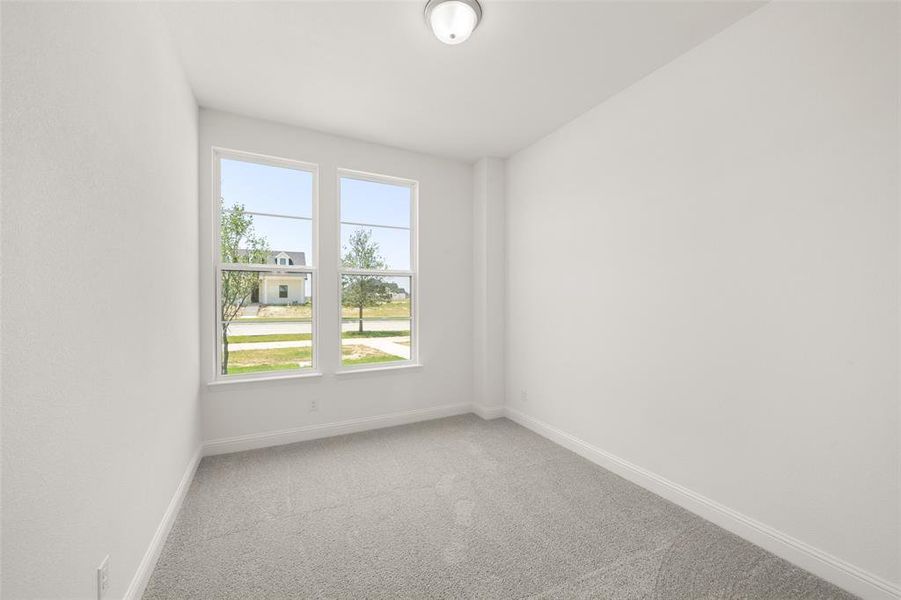 Spacious, unfurnished interior of a new home in Walsh Ranch 60', Fort Worth (Image 17). Spacious, unfurnished interior of a new home in Walsh Ranch 60', Fort Worth (Image 17).