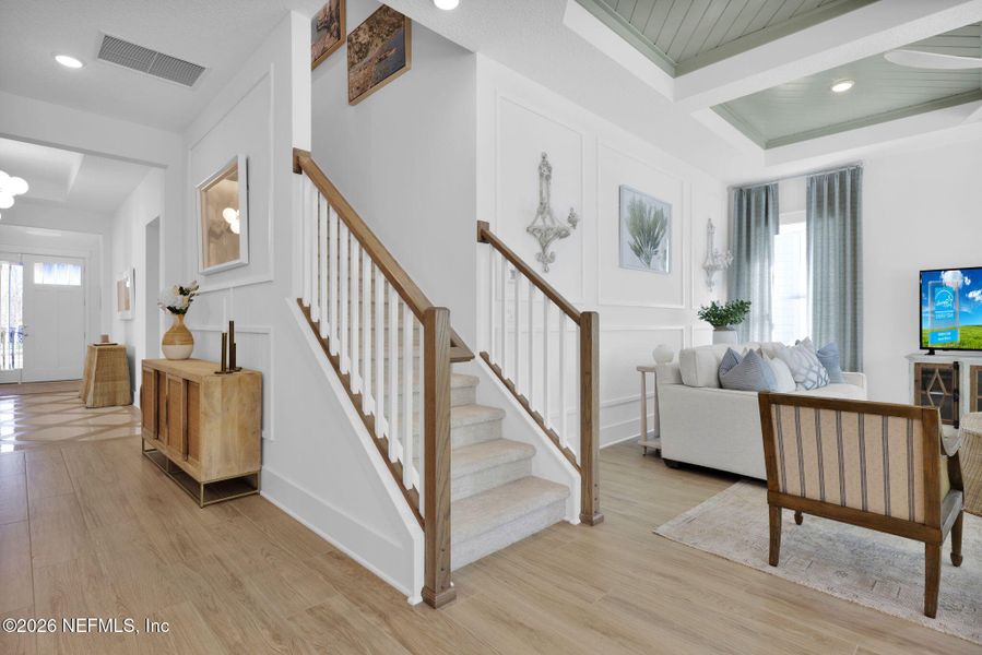 Furnished interior view inside a new home in , Ponte Vedra (Image 49).