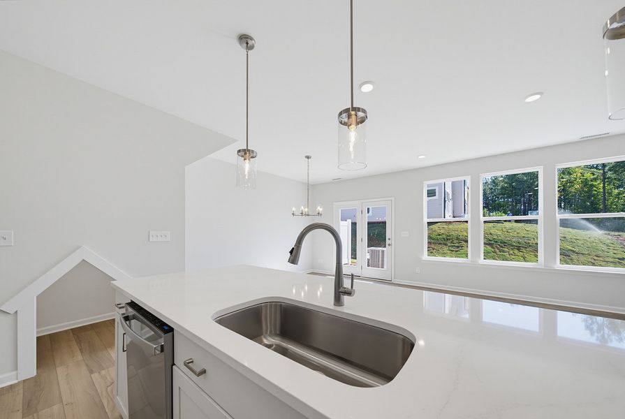 Close-up of interior finishes inside a home in Sweetbrier, Durham (Image 14).