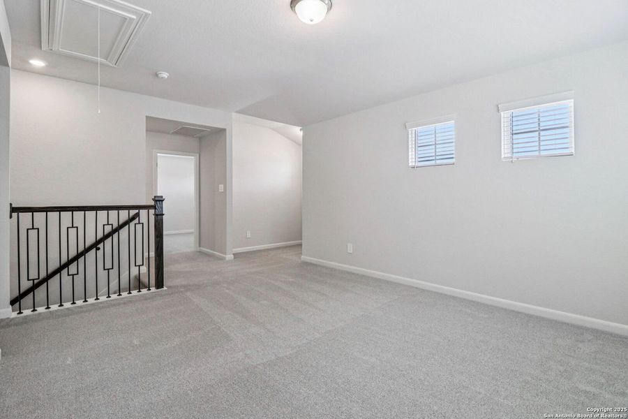 Spacious, unfurnished interior of a new home in Sagebrooke - Premier Series, San Antonio (Image 15). Spacious, unfurnished interior of a new home in Sagebrooke - Premier Series, San Antonio (Image 15).