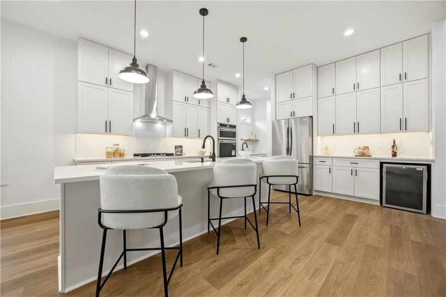 Furnished interior view inside a new home in , Pendergrass (Image 11).