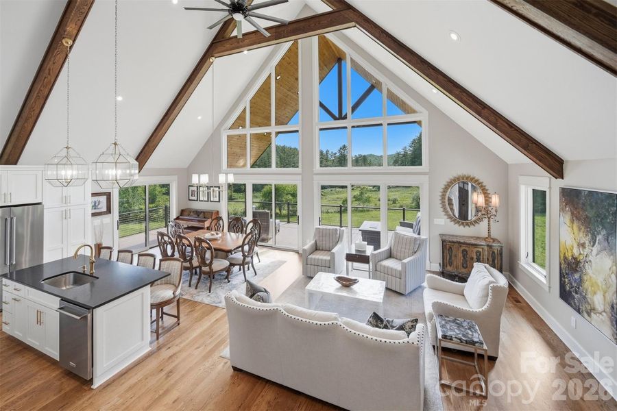 Furnished interior view inside a new home in , Newland (Image 12).