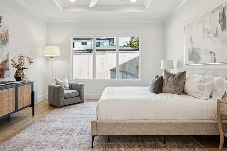 Furnished interior view inside a new home in , Dallas (Image 5).