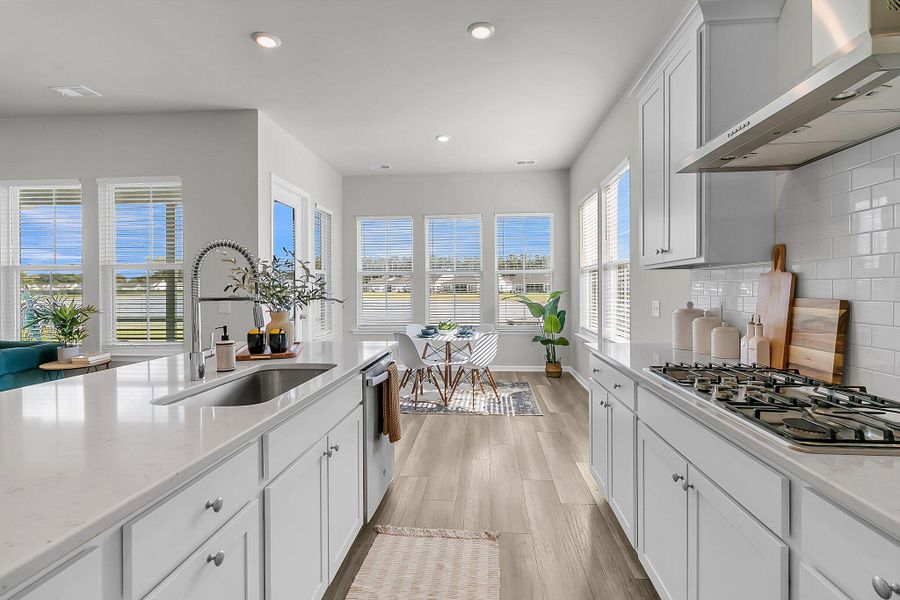 Furnished interior view inside a new home in Horizons at Summers Corner | 55+: The Legends, Summerville (Image 33).