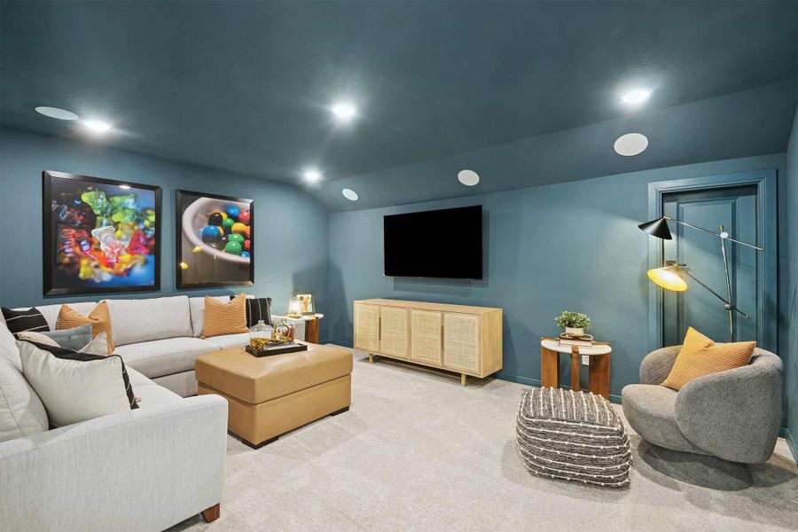 The Myrtle - Media Room The Myrtle - Media Room