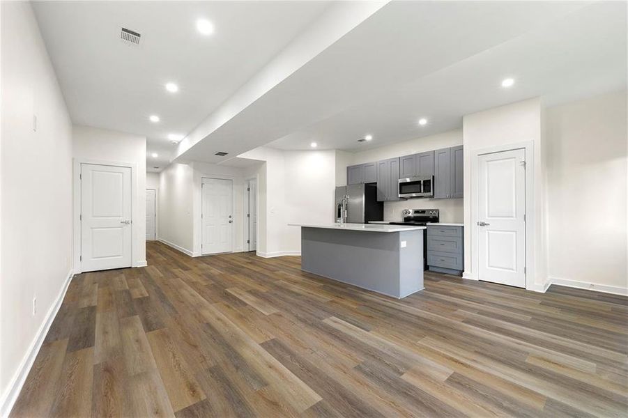 Spacious, unfurnished interior of a new home in , Decatur (Image 11). Spacious, unfurnished interior of a new home in , Decatur (Image 11).