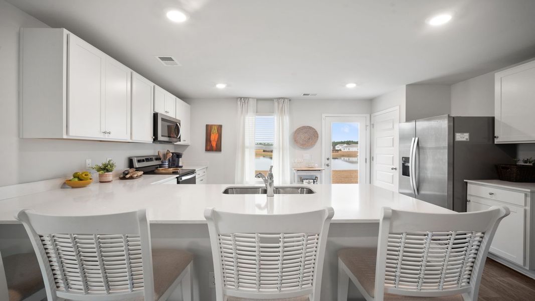 Furnished interior view inside a new home in Longleaf Village, Rincon (Image 7).