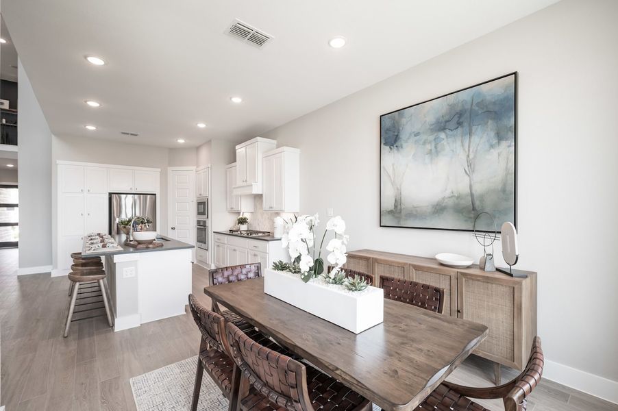 Representative furnished interior of a home built from the Verdin by Tri Pointe Homes in Pecan Ridge, Fulshear (Image 48).