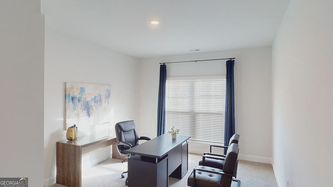 Furnished interior view inside a new home in The Abberley., Macon (Image 26).
