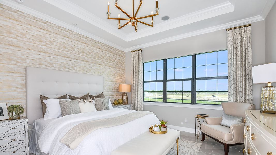 Furnished interior view inside a new home in Esplanade by the Islands Coach Homes, Naples (Image 13).