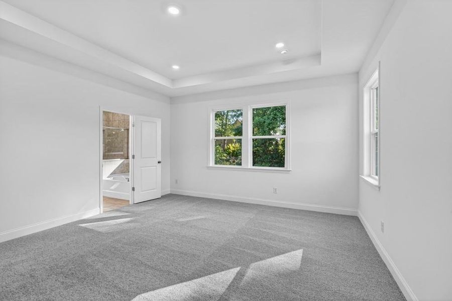Spacious, unfurnished interior of a new home in Bailey Fence, Dacula (Image 38).