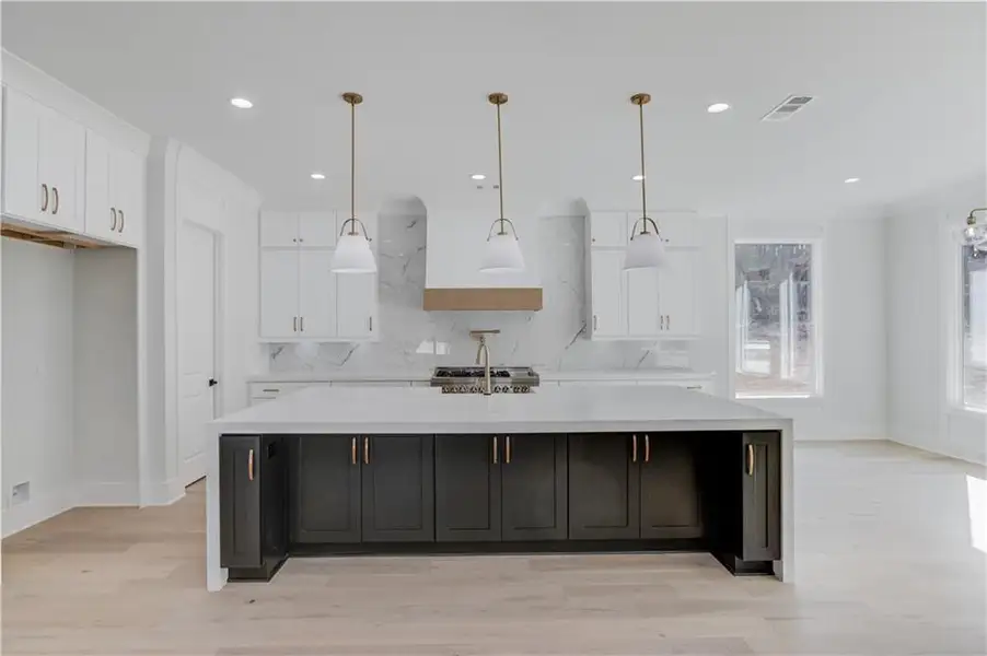 Furnished interior view inside a new home in , Hoschton (Image 3).